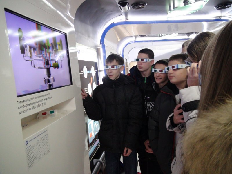 Фото к Поезд инноваций посетил г. Красноярск